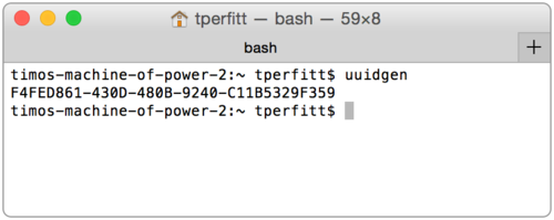 Easily Generate An Ibeacon Uuid On Os X Twocanoes Software