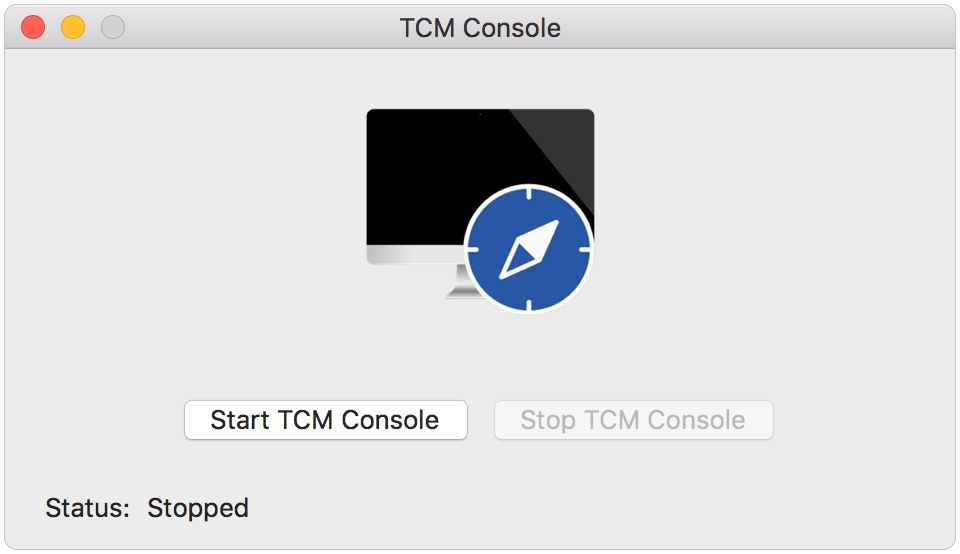 TCM Console