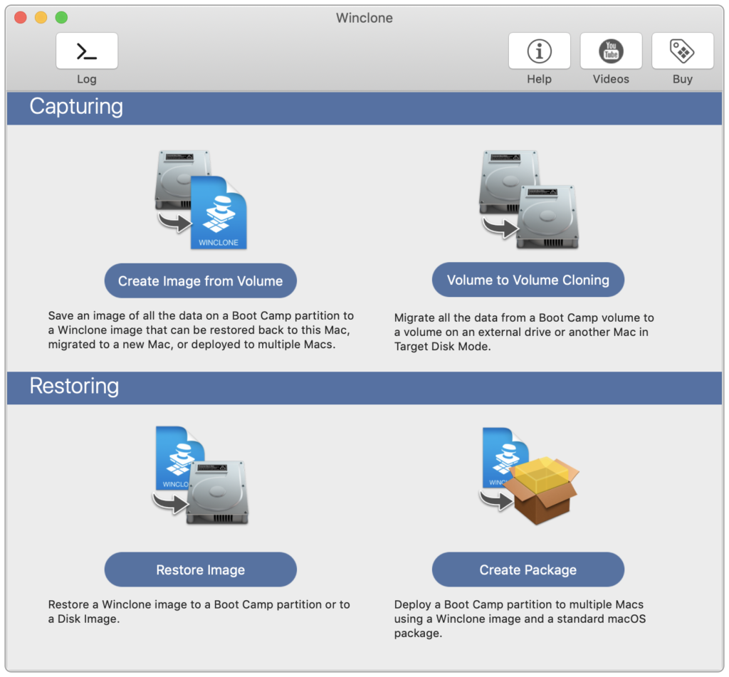 how to use winclone 5