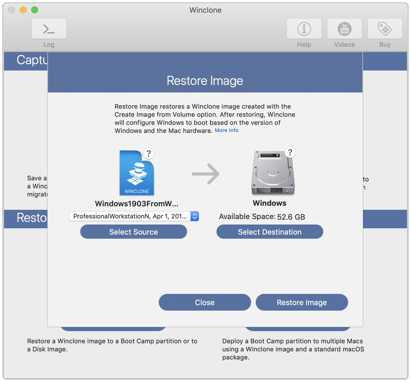 mac bootcamp for transferring large files external drive