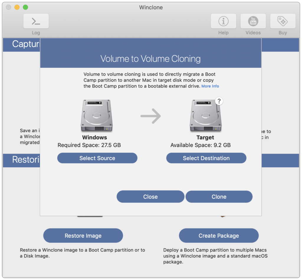 winclone pro 5.4