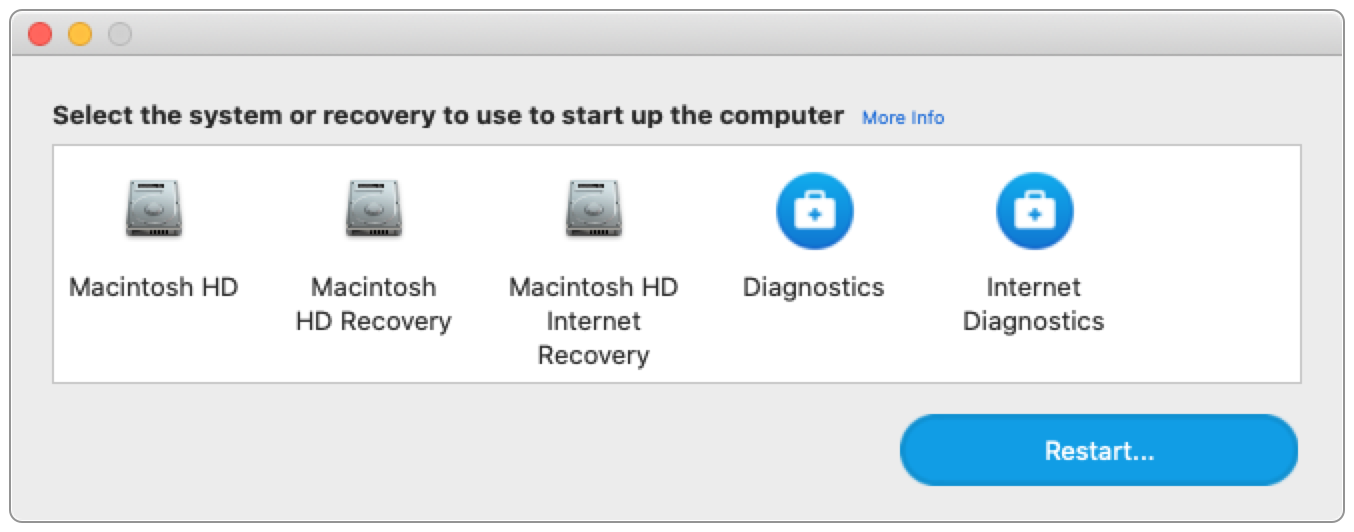 mac diagnostic boot