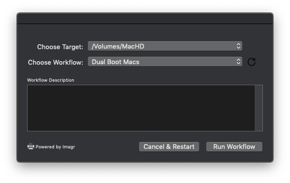 restoring a winclone package deploystudio