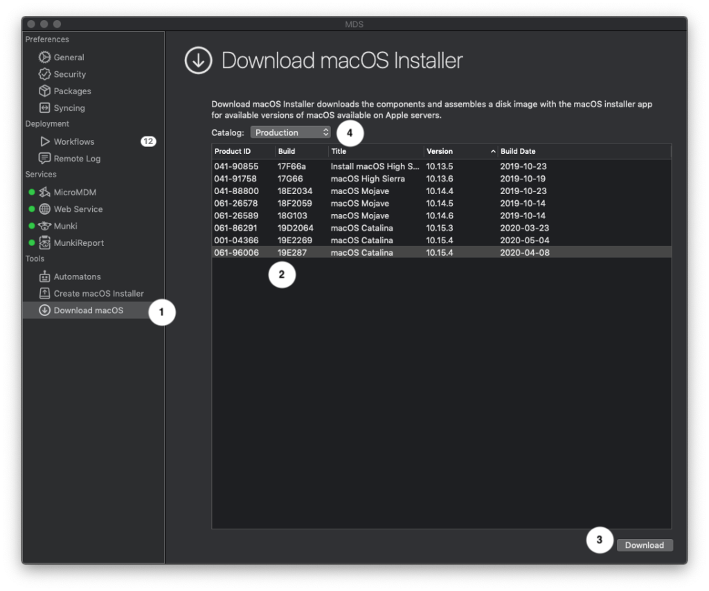 Downloading Macos Installers With Mds Twocanoes Software