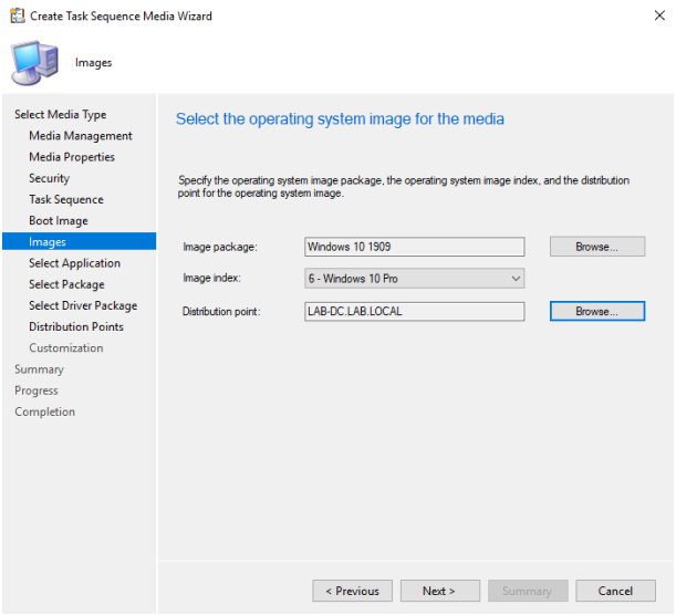 restoring a winclone package deploystudio