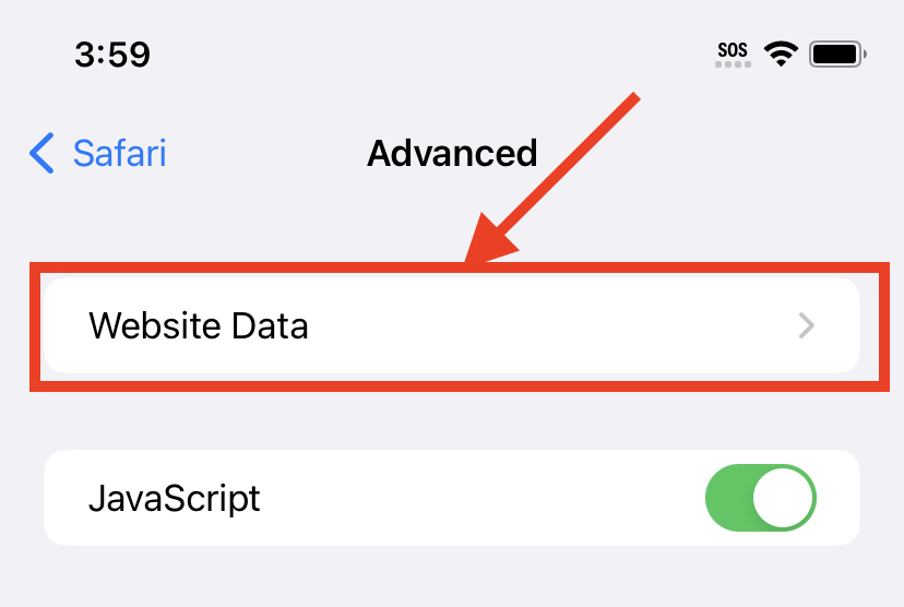 safari ios reload without cache